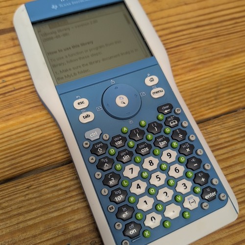 Texas Instruments TI NSPIRE Graphing Calculator W Cover. Tested & Works - Picture 4 of 19