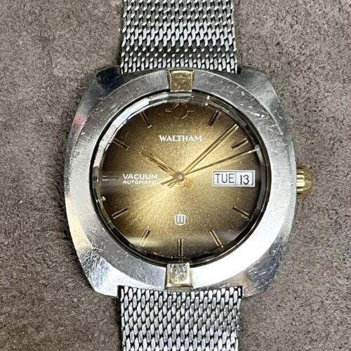 WALTHAM vacuum Men’s Watch Automatic Analog Vintage - Picture 1 of 10
