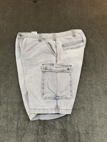 CARHARTT CARGO SHORTS MENS 42 x 10" INSEAM FADED Gray WORKWEAR RELAXED FIT v - 第 4/11 張圖片
