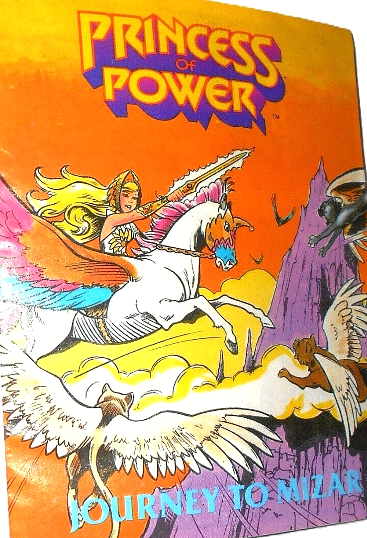 Vintage 1984 She-Ra He-Man Princess of Power Journey to Mizar Mini Comic  