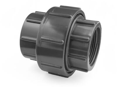 25 mm - 3/4 Zoll einfache Stecknuss: FBSP PVC-Verschraubung
