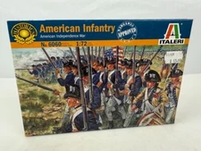 Italeri Historics 1/72 American Infantry #6060 American Independence War Kit