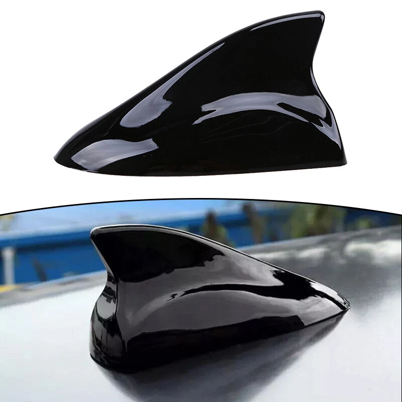 Shark Fin Roof Car Antenna Cover Black Aerials FM/AM Radio Signal For Hyundai - Image 2 of 4