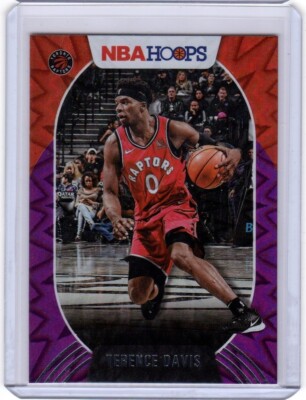 2020-21 NBA Hoops Terence Davis #144 Purple Explosion Toronto Raptors