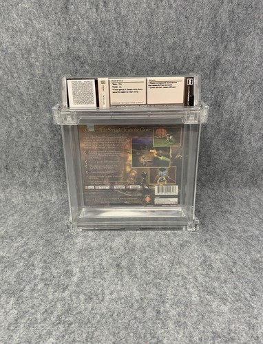 PS1 PlayStation MediEvil WATA 7.0 A+ SEAL NEW Black Label 1st Print Mint! - Picture 2 of 4