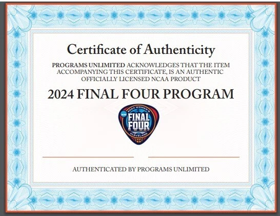 2024 NCAA MUJER OFICIAL FINAL CUATRO JUEGO DÍA PROGRAMA SOUTH CAROLINA CHAMPS 2025 Foto 3 de 3