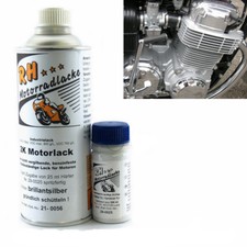 Honda CB 750 Four K6 Motorlack Lack Motor Brilliant Silber Enamel Engine Silver