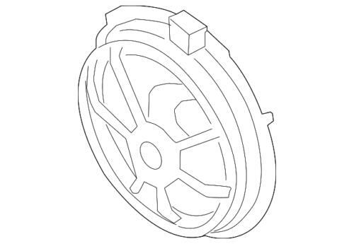 Altavoz trasero derecho para Ford (N/P H1BZ-18808-E)