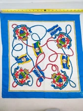 Vintage Wamcraft Bandana US Navy Marine Military RN 14193 Made in USA selvedge 