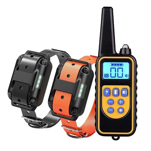 800M Antiladridos Descarga Eléctrica Mascota Perro Entrenamiento E-Collar Obediencia Control Remoto - Imagen 24 de 26