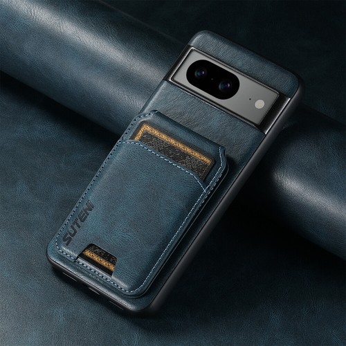 For Google pixel 6 7 8 A Pro Phone Case Leather Cover With Wallet Card Holder - Foto 15 di 26