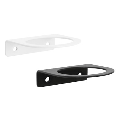 1x HALTER FLOAT, Design Wandhalter aus Stahl für Zahnputzbecher, Gläser, Vasen