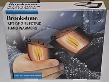 Brookstone Set Of 2 Electric Hand Warmers