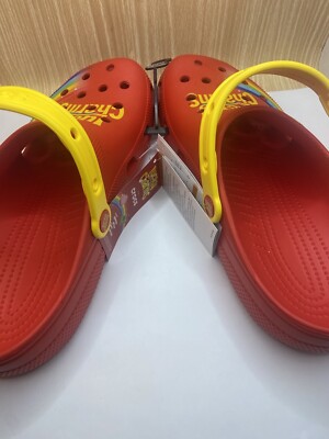 Crocs Classic Lucky Charms Magically Delicious Clogs Red  display picture 3