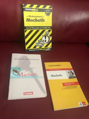 Macbeth Shakespeare Lektürenhilfe cliffs notes abiturfragen Englisch  WM6