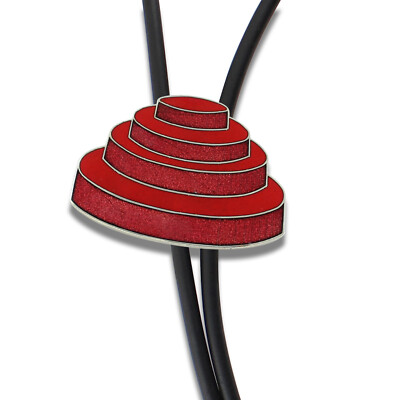ACME Studio ''Energy Dome Hat  Enamel Bolo Tie by DEVO Bassist GERALD CASALE -NEW