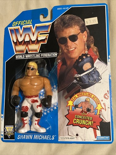 Vintage 1994 Hasbro WWF Shawn Michaels White Pants...