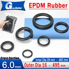 O ring EPDM 70 O-ring interior Ø 16 - 483 mm x cord thickness 6 mm sealing ring