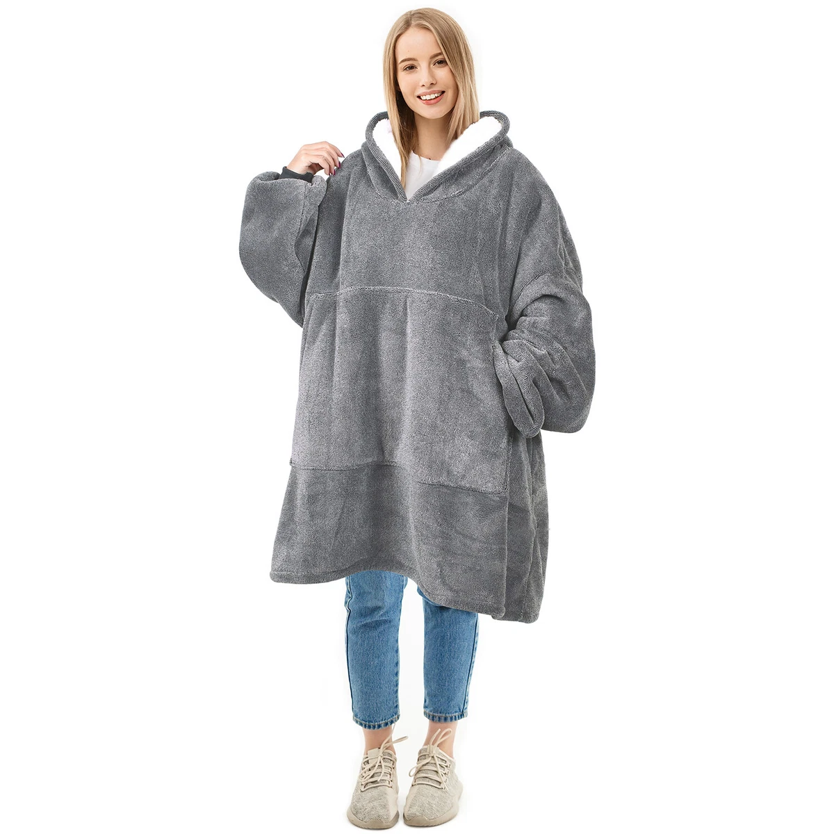 Groupon hoodie online blanket
