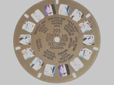 SAWYER'S VIEW-MASTER REEL 293, CENTRAL AND SOUTHERN ARIZONA, WITH SLEEVE