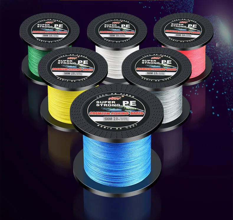 500M 10-89LB Super Strong Spectra Extreme PE X4 Braided Fishing Line  Superline