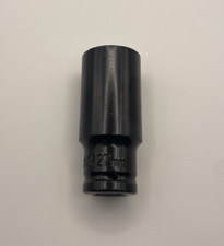 Quality 12 Inch Drive X 27mm 6 Point Deep Impact Socket Thin Wall