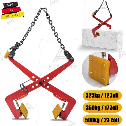 325-500kg Bordsteinzange Hebezange Versetzzange für Bordsteinträger Steinträger