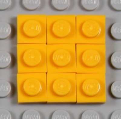  LEGO - 1x1 Plates Square - PICK YOUR COLORS - 3024 Flat Mosaic Blocks Bulk Lot 