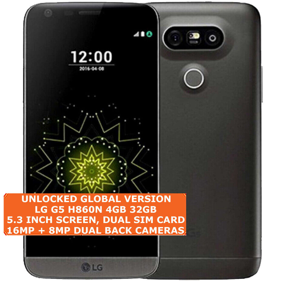 The Price of LG G5 H860N 4gb 32gb Octa-Core 16mp Fingerprint Id 5.3″ Android LTE Smartphone | LG Phone