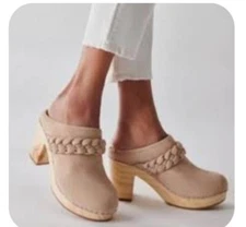 Dolce Vita Hila Mule Clogs Women's 9 Shoes Braided Heel Slide