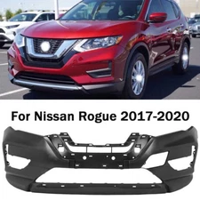 Primed Front Bumper Cover Kit For Nissan Rogue 2017 2018 2019 2020