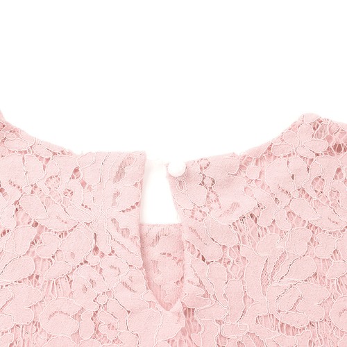 Sexy Mujeres Cuello Redondo Prendas para el torso Floral Encaje Blusa Camiseta Malla Transparente Camisetas sin mangas - Imagen 39 de 80