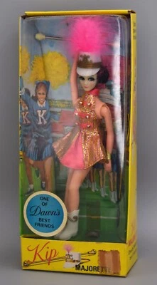 Vintage Dawn Kip Majorette Topper Toys 1971 Band Marching Girl Baton 70s NIB - Image 1 of 4