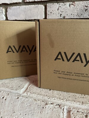 2 Genuine New Sealed Avaya J129 IP Business Phones 700513638 - Cobalt Black