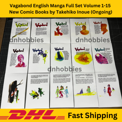 Vagabond English Manga Full Set Volume 1-20 New Comic by Takehiko