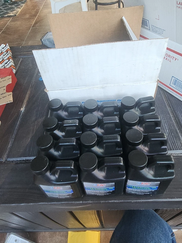 Paquete de 12, aceite FJC DyEstercool con tinte fluorescente universal 8 oz. #2443,.   (9175) Foto 2 de 4