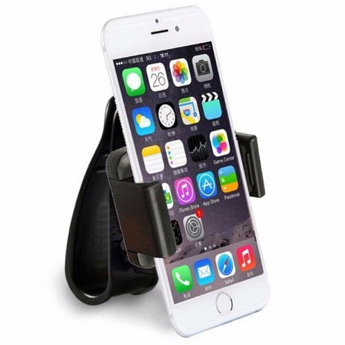 Sun Visor Car For Universal Mobile Cellphone 360° Rotation Holder Mount Clip - Picture 2 of 9