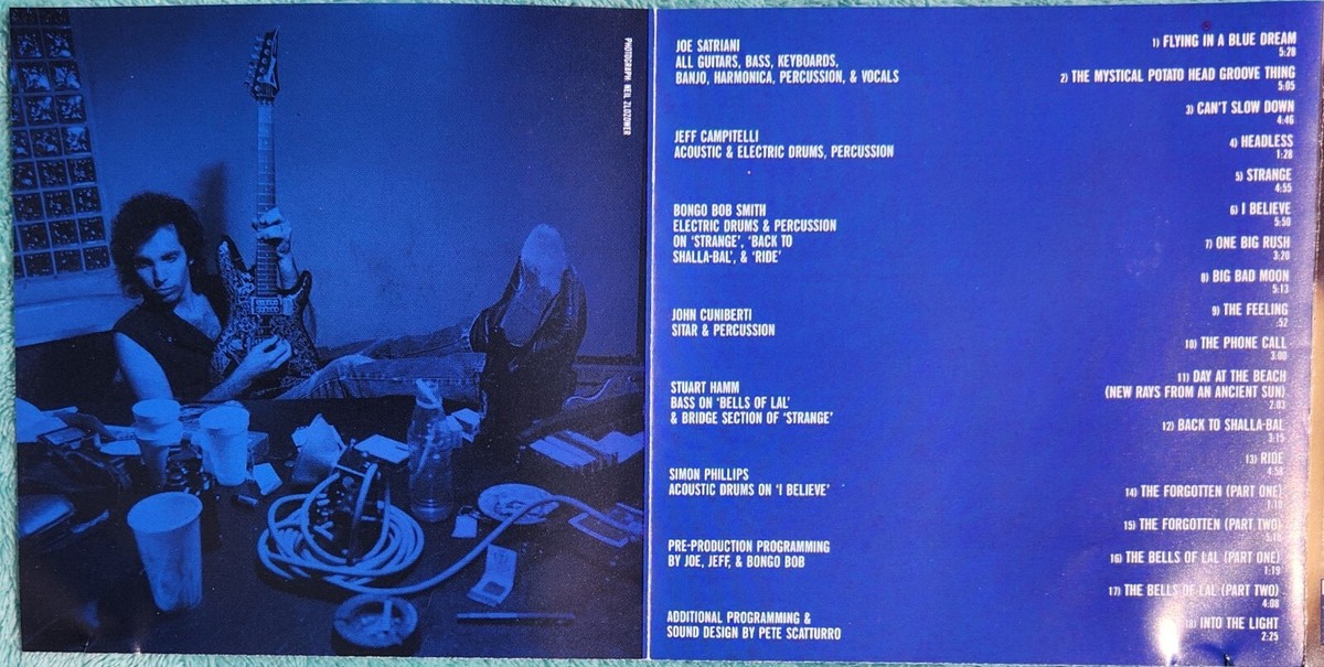 Joe Satriani Flying In A Blue Dream 1989 CD - One Big Rush, The