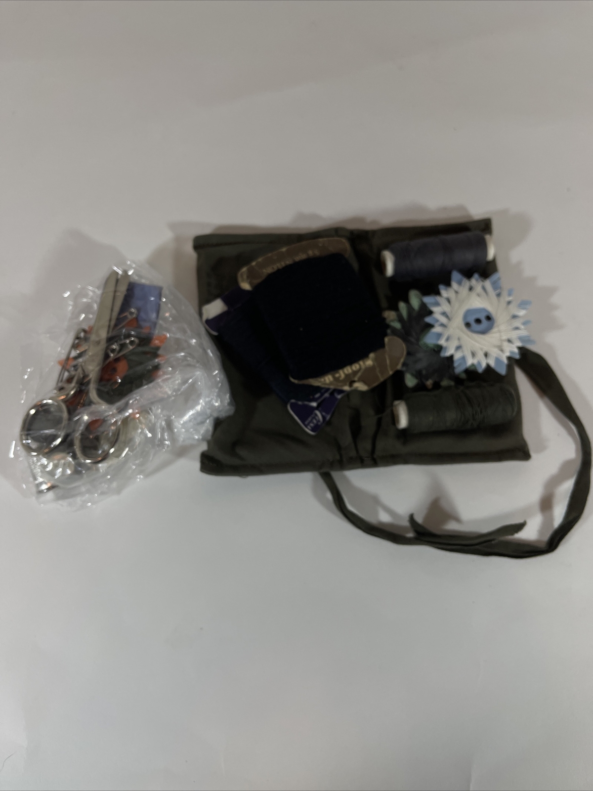 Original German Army Sewing Kit Bundeswehr Genuine Travel Field Prepper