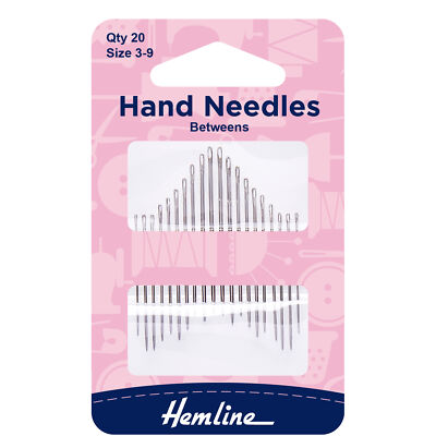 Hemline Betweens/Quilting Hand Sewing Needle 3-9