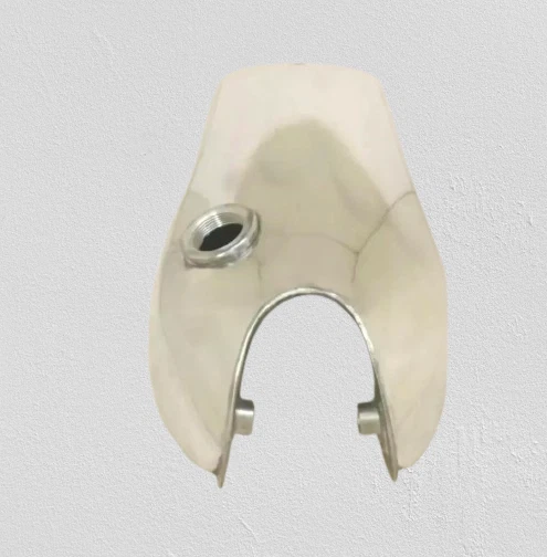 APTO PARA Tanque Yamaha Yz125 Yz 125 Aluminio Pulido Gasolina 1976 Foto 4 de 4