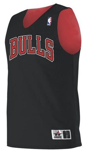 ADULT REVERSIBLE MESH JERSEY, TWO COLOR SLIM SHOULDER w/NBA OFFICIAL LOGO, S-2XL - Picture 2 of 31