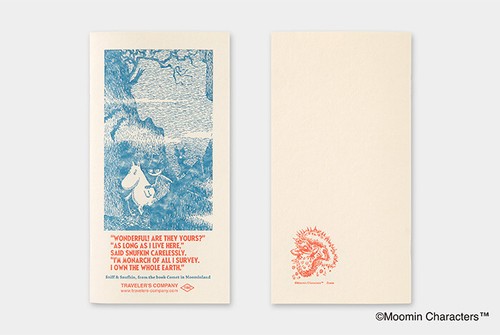 TRAVELER’S notebook Limited Set MOOMIN from the book Comet in Moominland NEW - Picture 15 of 22