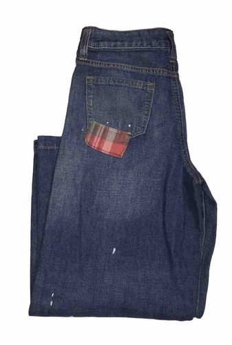 POLO RALPH LAUREN GIRL'S PAINT SPLATTER PATCH JEANS SIZE 10 NWT - Picture 6 of 6