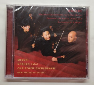 Mozart: Sinfonia Concertante Midori  Nobuko Imai Christoph Eschenbach (CD, 2001)