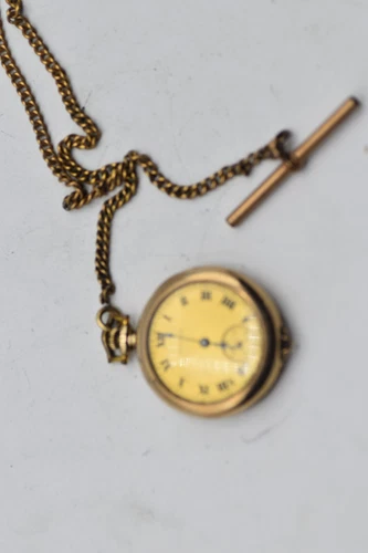 ANTIQUE WALTHAM POCKET WATCH G.F. 1914
