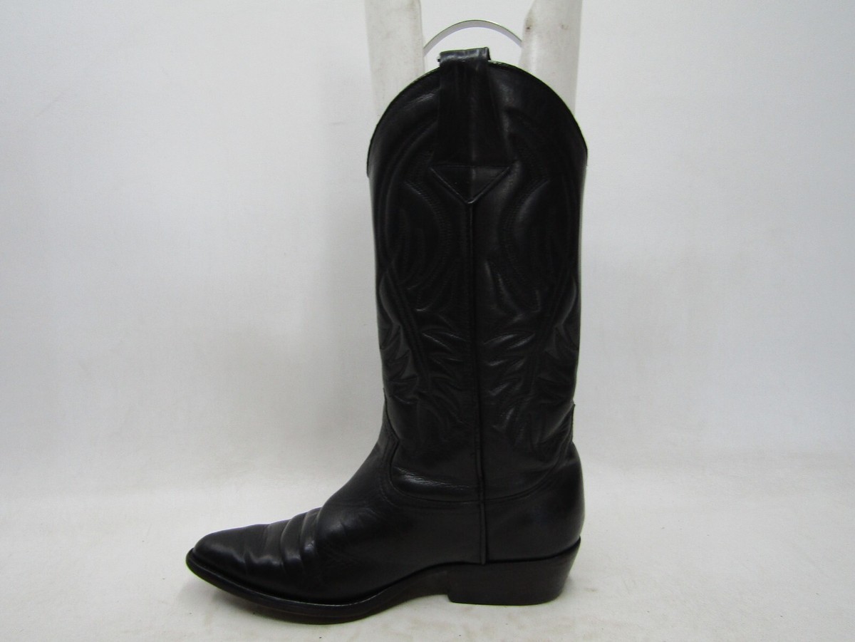 Guess By Marciano Womens Sz 5.5 M Black Faux Leather Fashion