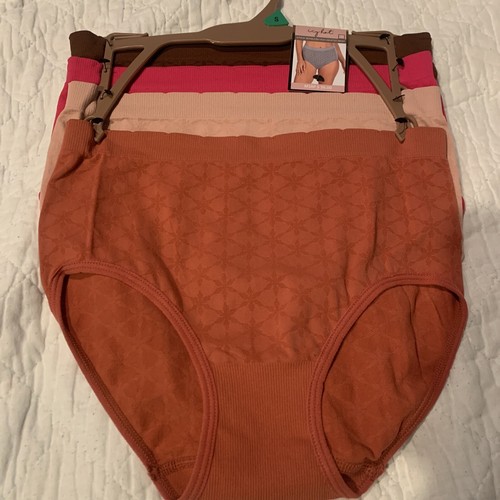 Icy Hot 4 Pack Seamless High Waisted Brief Underwear Panties Women's Small - 第 1/10 張圖片