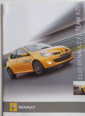 Brochure RENAULT CLIO F1 Team  Presse R27 03-2006 F39 - Photo 1/2