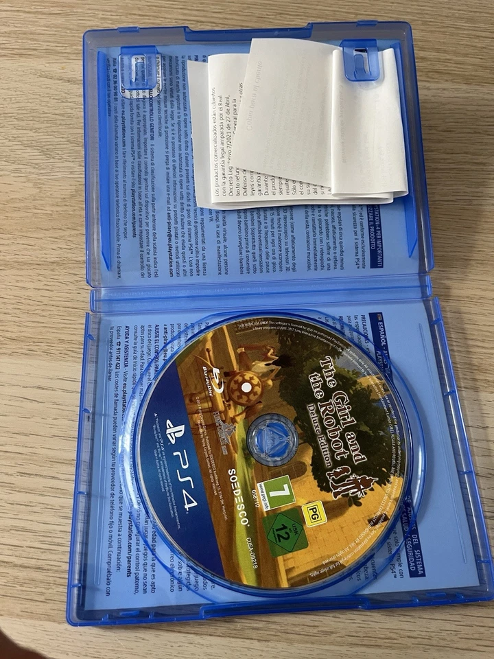 THE GIRL AND THE ROBOT DELUXE - PLAYSTATION 4 PS4 PLAY STATION PAL ESPAÑA RARO, foto 3 de 4
